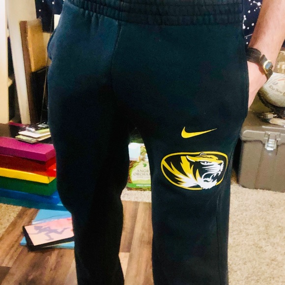 Nike Other - Black Nike Mizzou Tiger Sweatpants